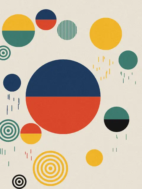 Drizzle design 48b7: graphic rain line art print in the Morning Tide palette, density sparse, spread 25